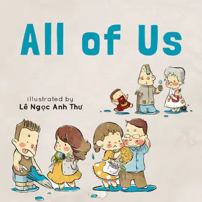 Family Decodable Reader with Compound Words | All of Us