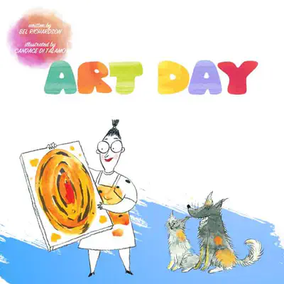Funny Decodable Reader with Open Syllables | Art Day