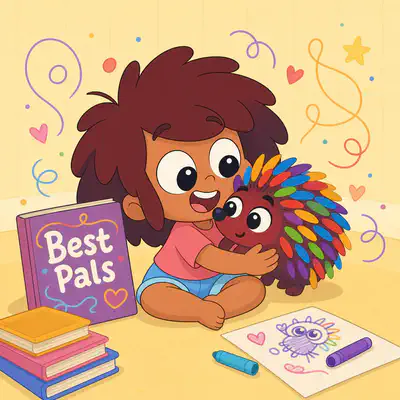 Friendship Decodable Reader with -le, -al, -el and -il Words