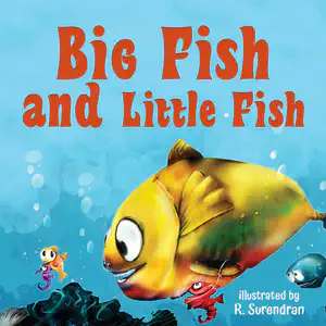 Free Decodable Reader with V/V Syllables | Big Fish and Little Fish