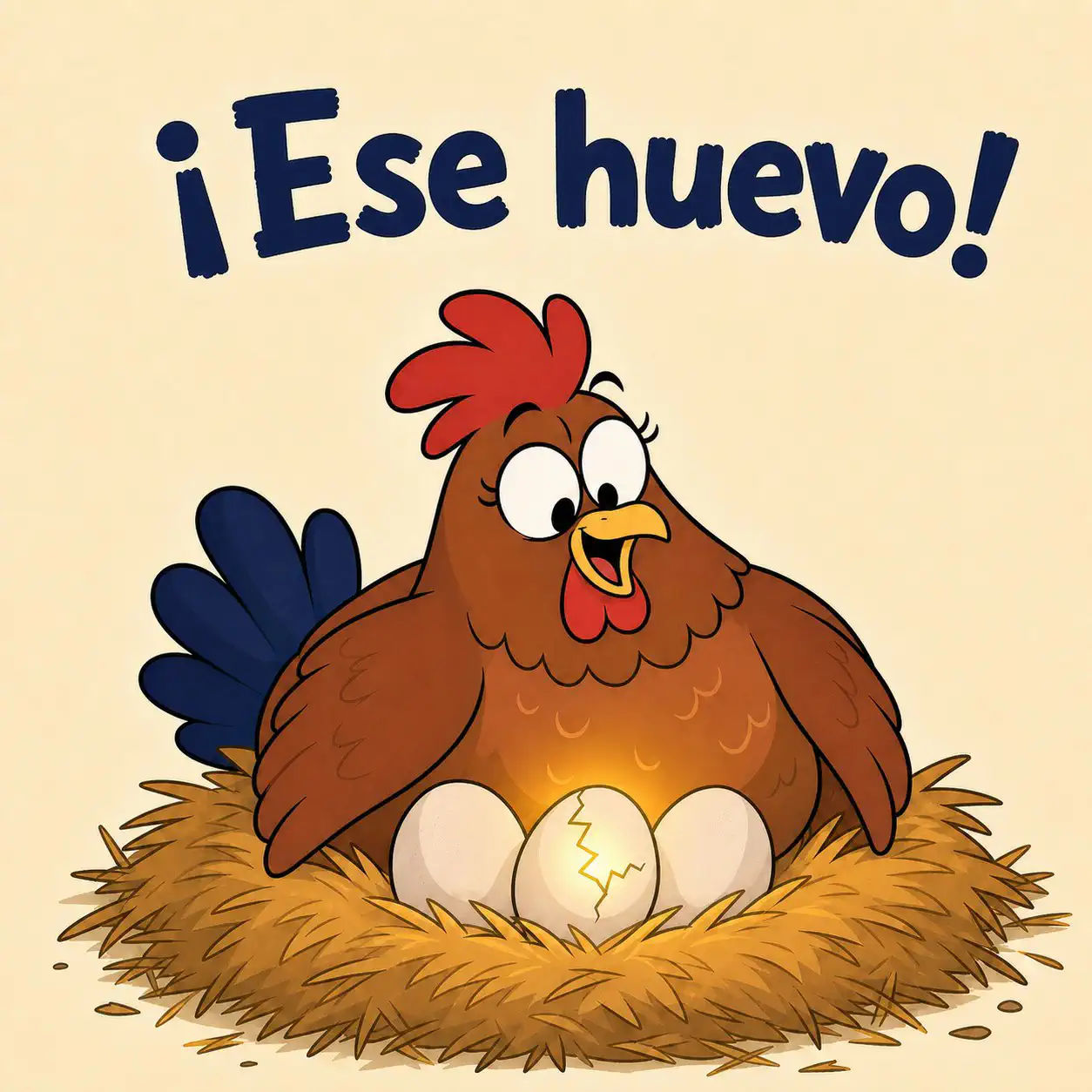 ¡Ese huevo!