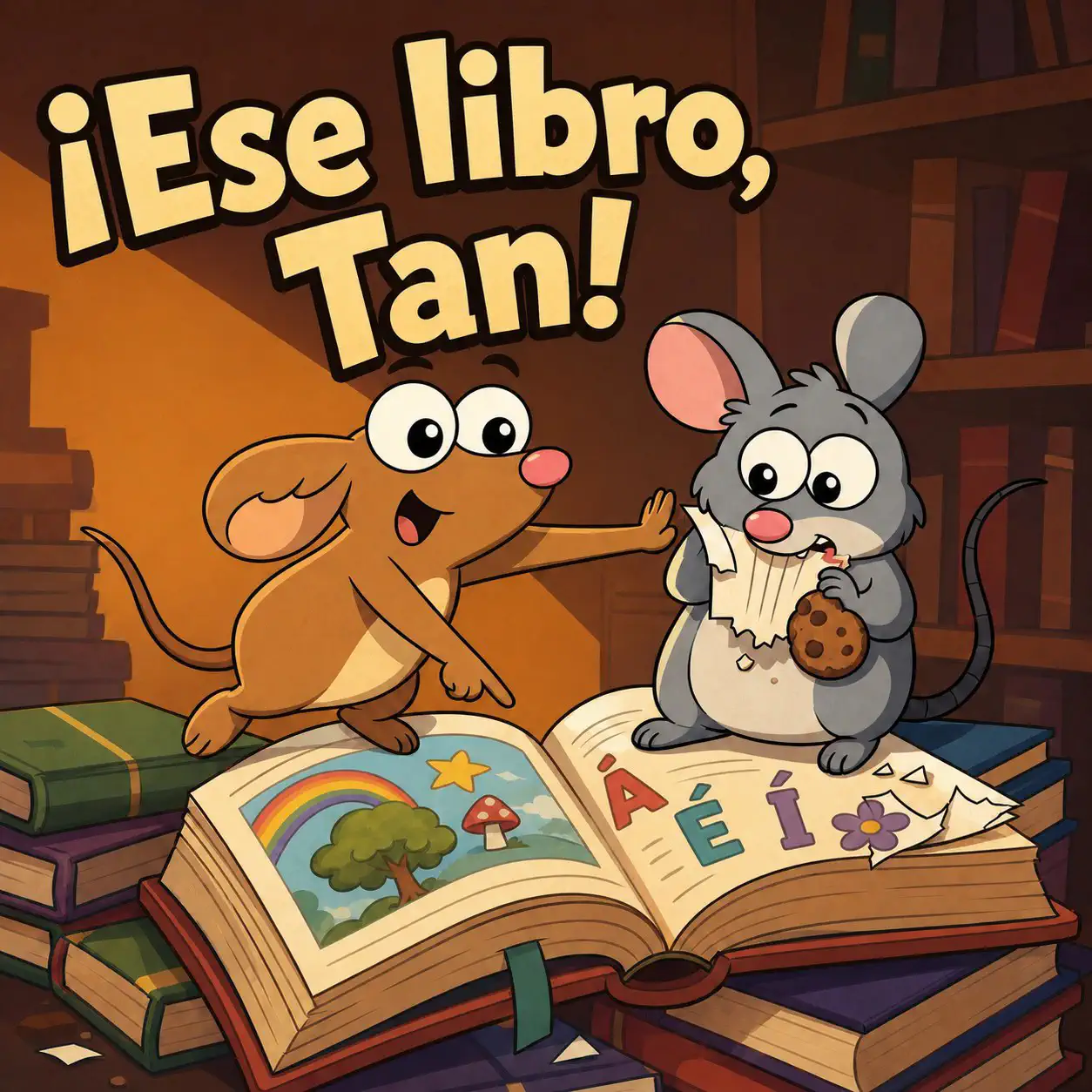 ¡Ese libro, Tan!