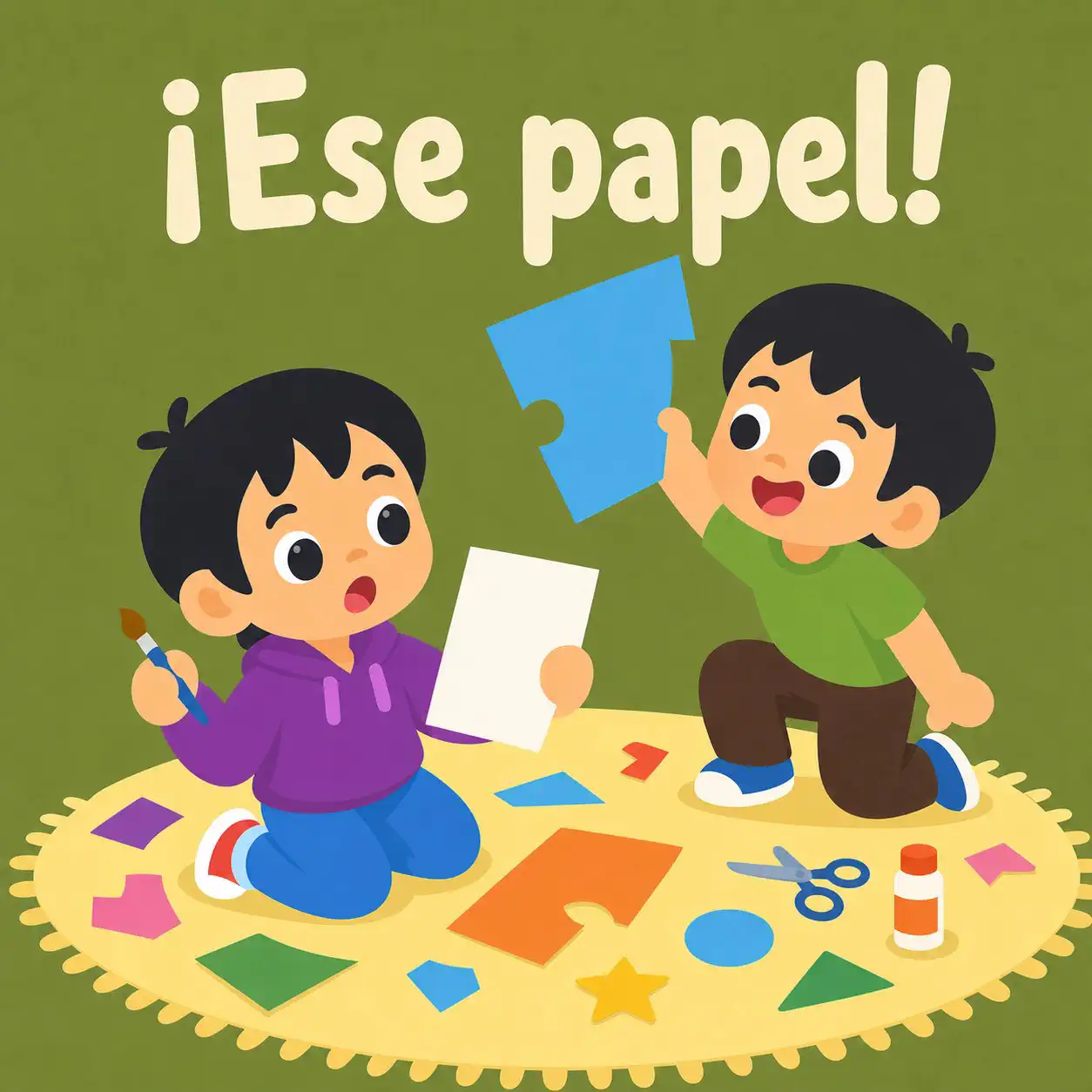 ¡Ese papel!