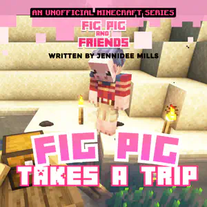 Minecraft Decodable Reader with 'ui' Words | Fig Pig Takes a Trip