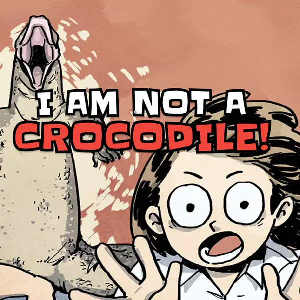 Free Adventure Decodable Reader with xi Words | I am Not a Crocodile!