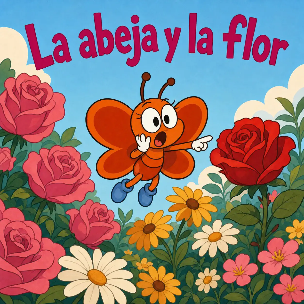 La abeja y la flor