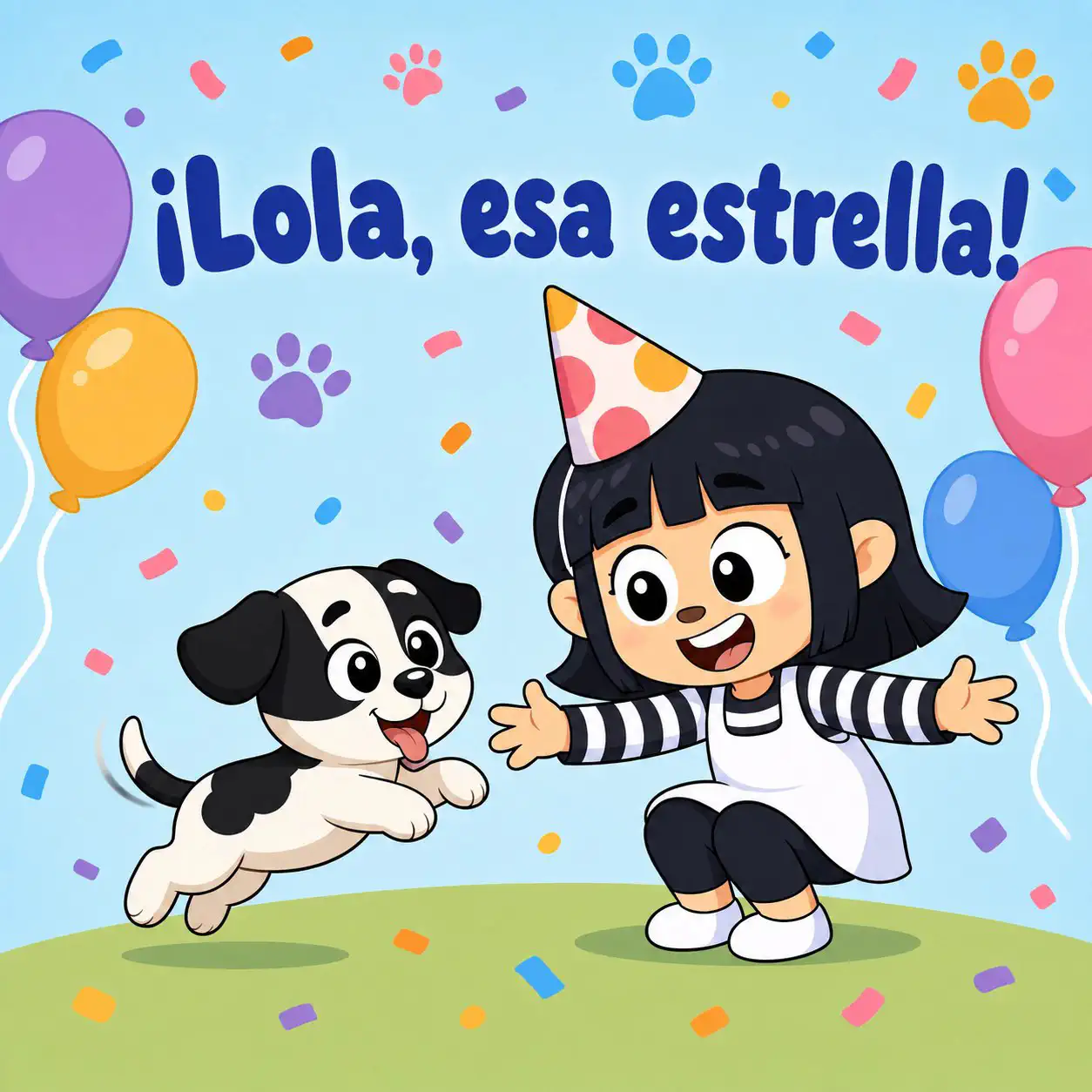 ¡Lola, esa estrella!