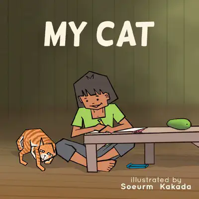 Family Decodable Reader with Prefix Words | My Cat