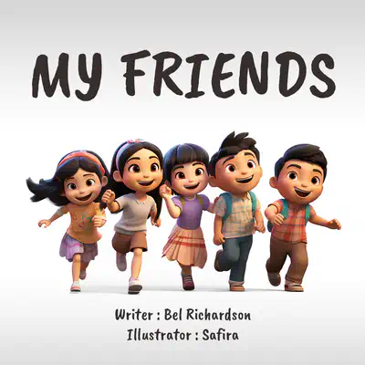 Friendship Decodable Reader with 'augh' Words | My Friends