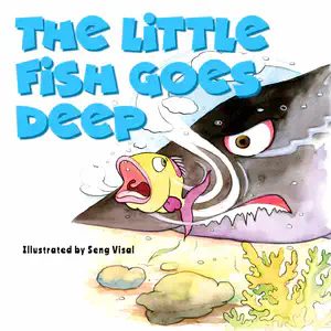 Free Adventure Decodable Reader with sh Words | The Little Fish Goes Deep