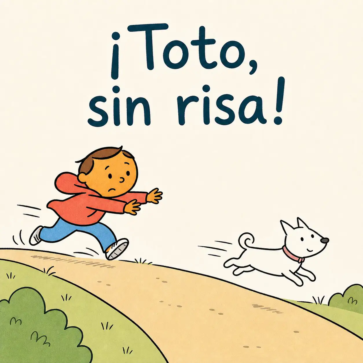 ¡Toto, sin risa!