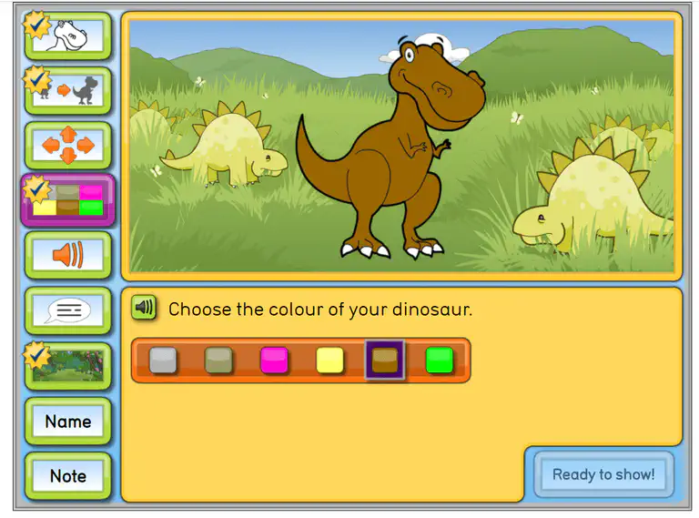 Dinosaur Colour