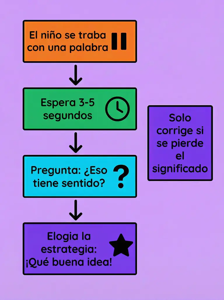 Ilustración que muestra a un padre y un hijo leyendo juntos con burbujas de pensamiento demostrando estrategias de preguntas